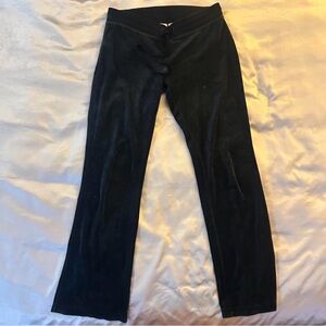 Black Velvet Pants